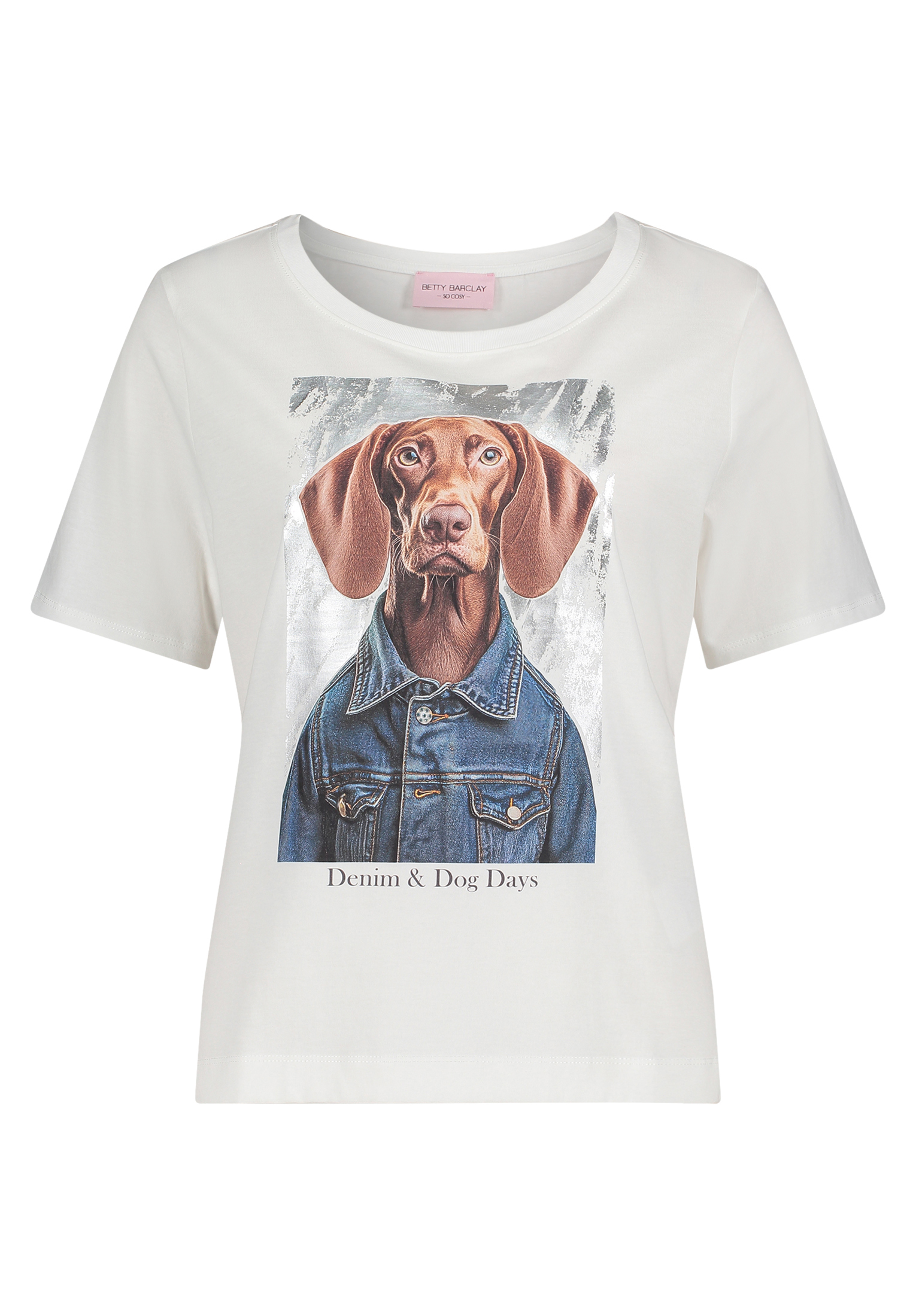 ФУТБОЛКА BETTY BARCLAY с принтом и прямым силуэтом